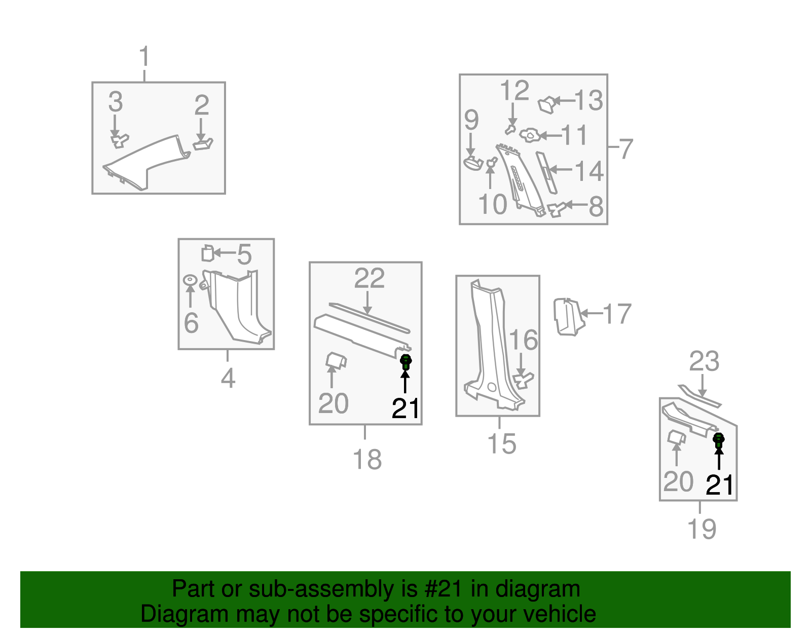 Multi-Purpose Retainer - GM (94530749)