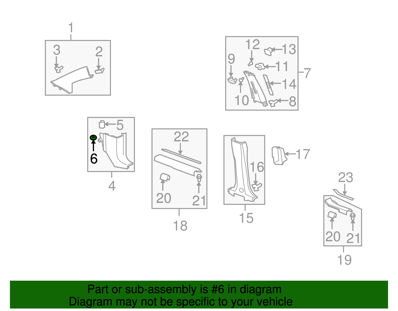 Multi-Purpose Clip - GM (96435599)