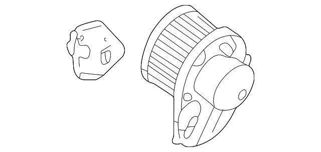 Blower Motor - Volkswagen (8D1-820-021-B)