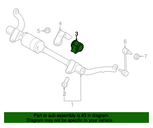 2013-2022 Land Rover Bushing LR048451 | OEM Parts Online