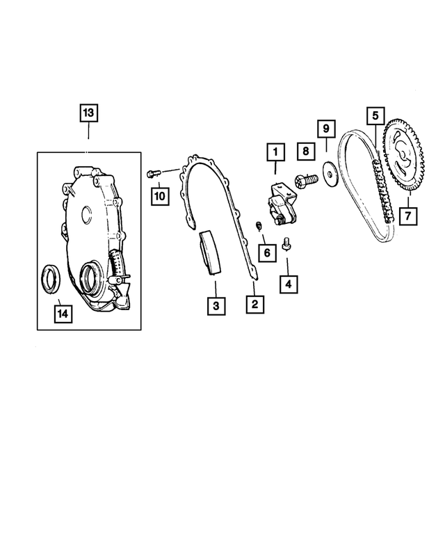 20012006 Mopar OEM NEW Mopar 19852005 Jeep Grand Cherokee Front Main