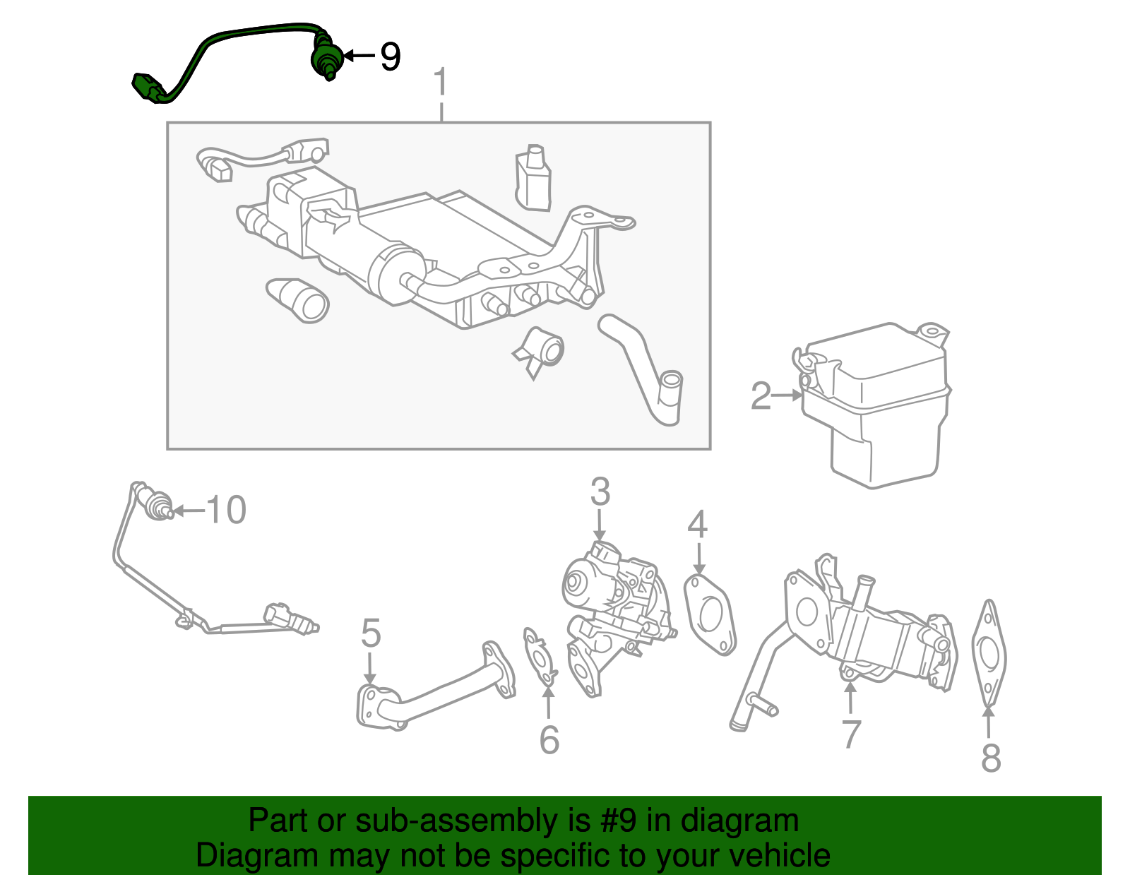 Air/Fuel Sensor - Toyota (89467-28090)