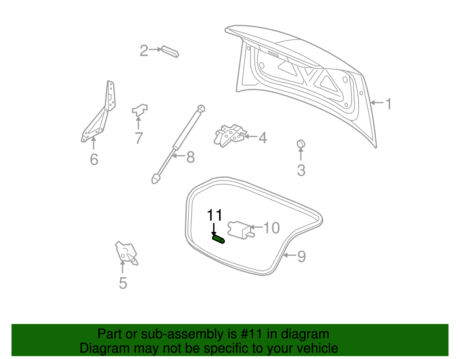 Multi-Purpose Light Bulb - GM (09431808)
