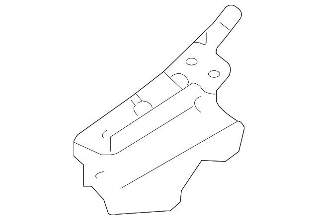 Upper Pillar Reinforced - Ford (YL8Z-78021A12-AA)