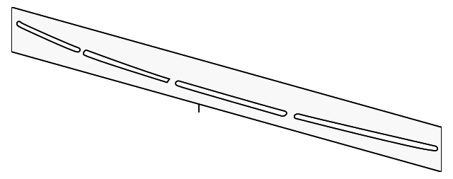Tape, R/End Spoiler - GM (92213784)