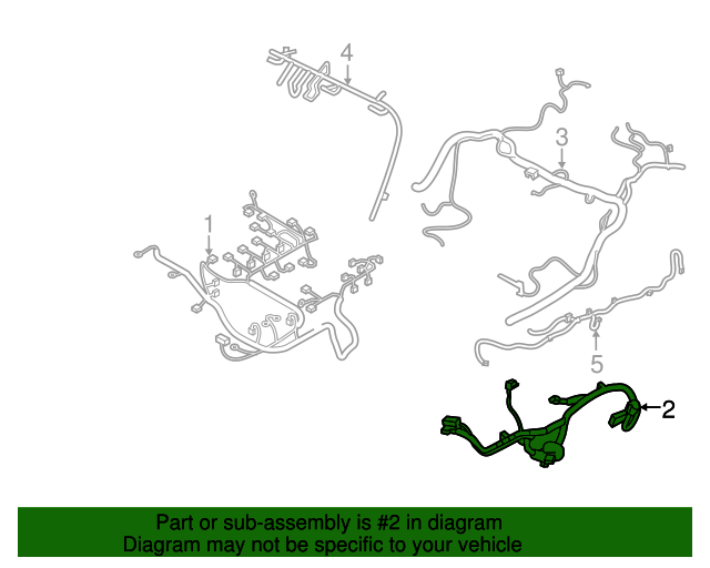 20162017 Mazda MX5 Miata Wire Harness NA1L67010C