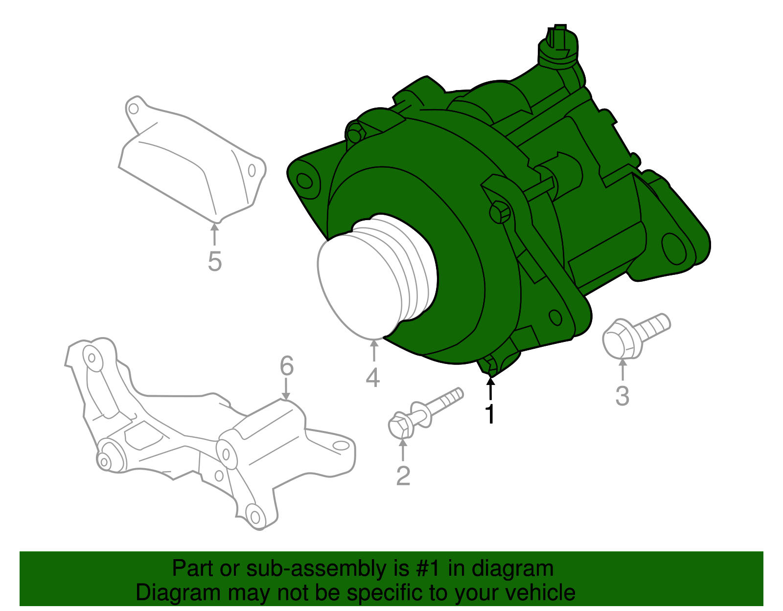 Alternator - Scion (SU003-05860)