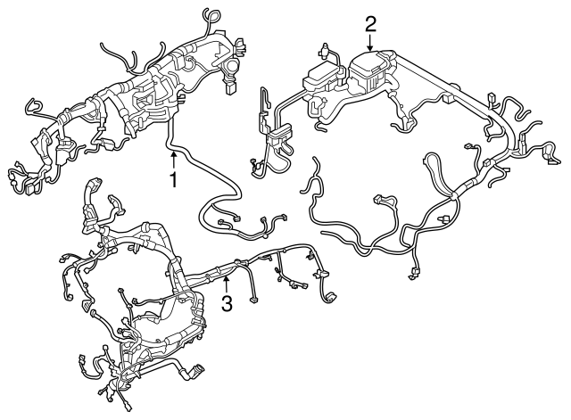 2019 Nissan Titan Engine Harness 24011 9FT4B Nissan Parts Store