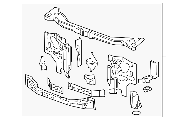 Radiator Support - GM (20929730)