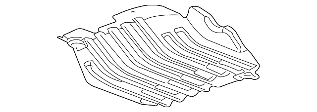 Oil Pan Skid Plate - GM (25872774)