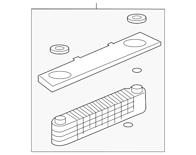 Engine Oil Cooler - GM (93176626)