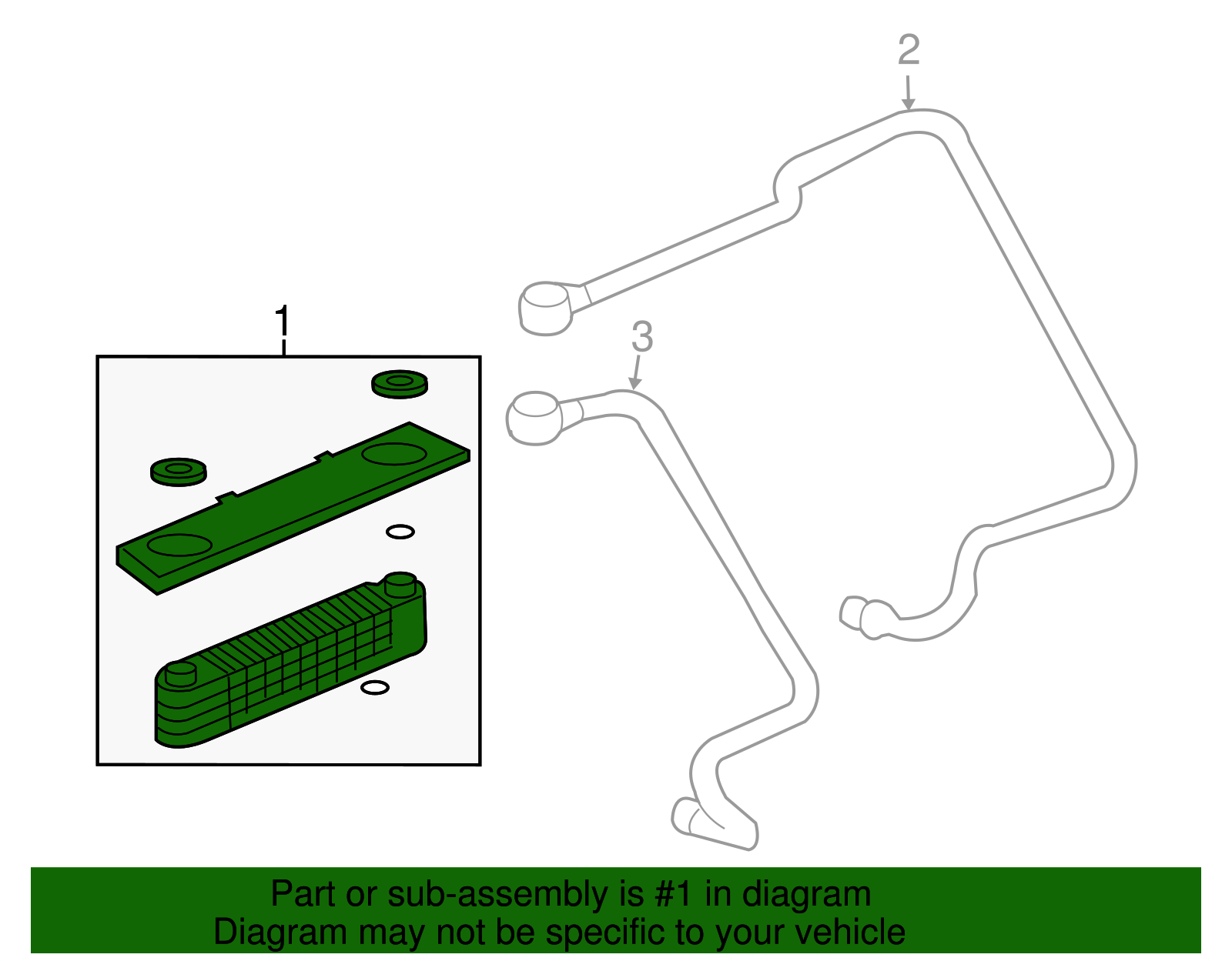 Engine Oil Cooler - GM (93176626)