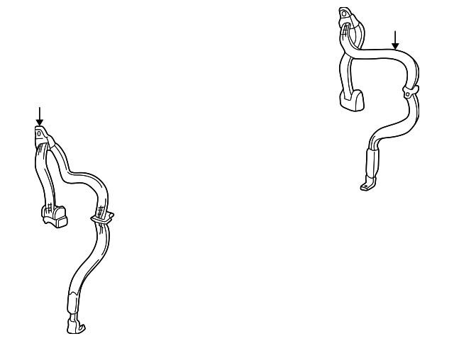 Belt & Retractor - GM (89023937)