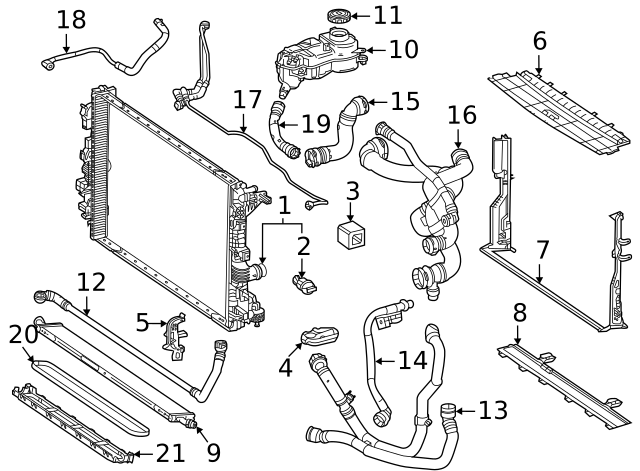 177-504-31-00 - Lower Support 2020-2023 Mercedes-Benz | Mercedes  