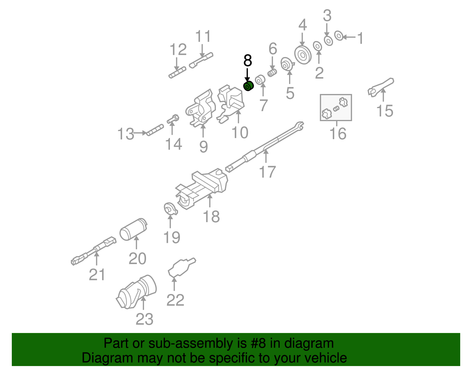 Bearing - GM (7845268)