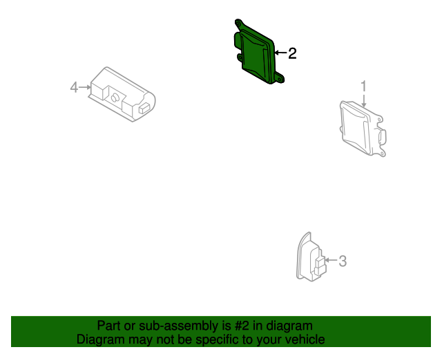 4L0910566B Controller 20072008 Audi Q7 Audi OEM Parts