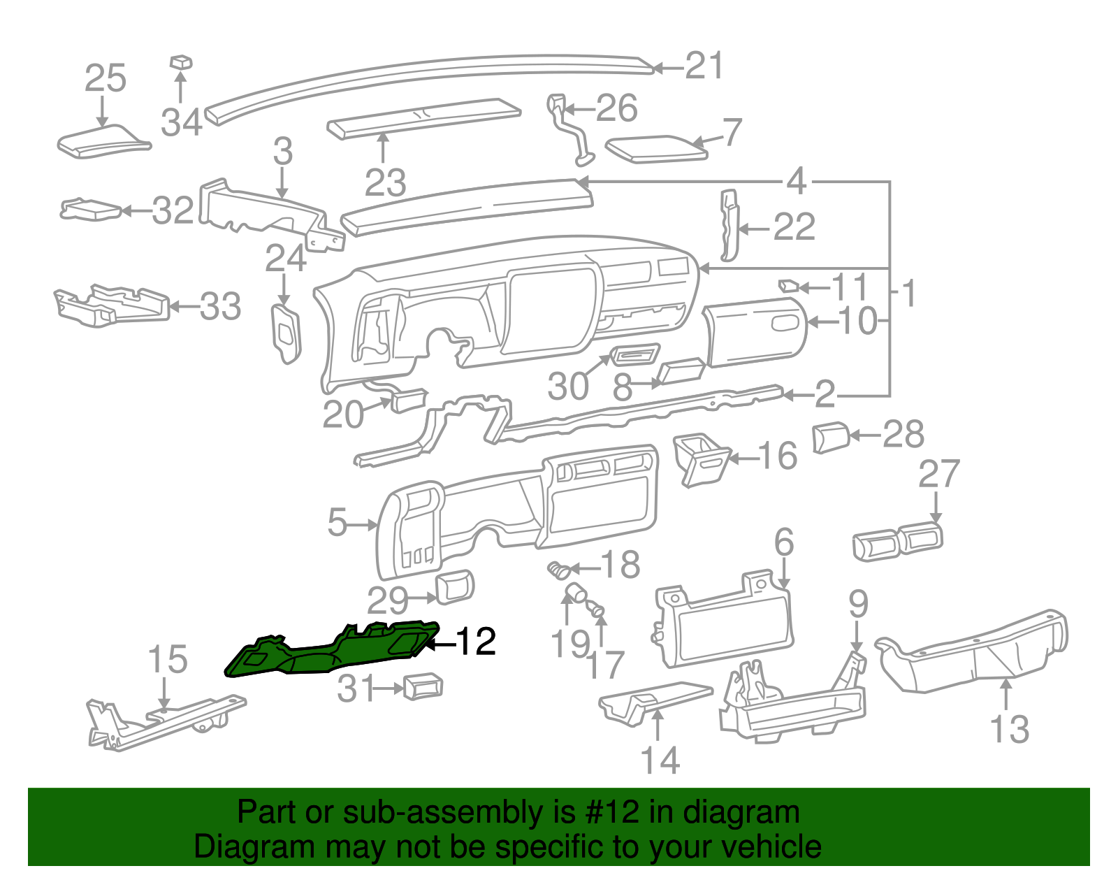 Filler - GM (12384840)