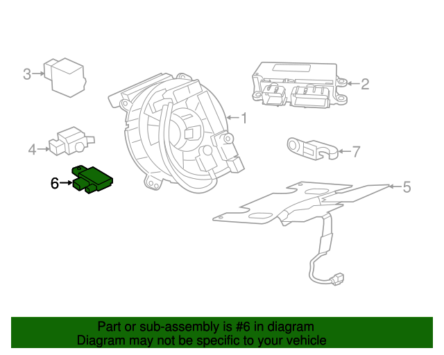 20142017 Chevrolet SS Airbag Front Passenger Presence Module 92275542