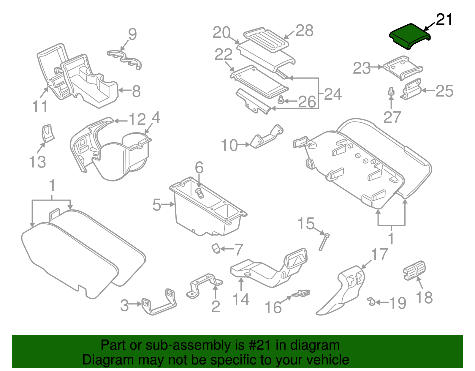 Rear Door - GM (25654850)
