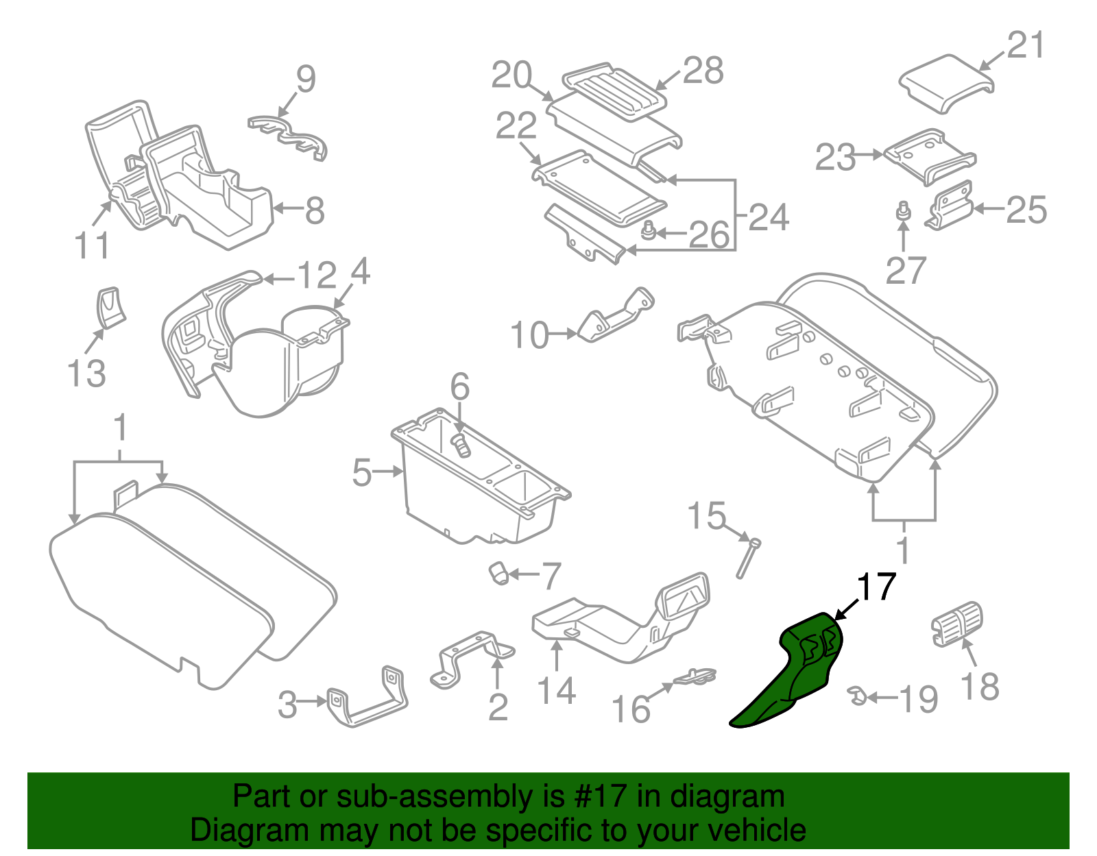 Rear Cover - GM (25659866)