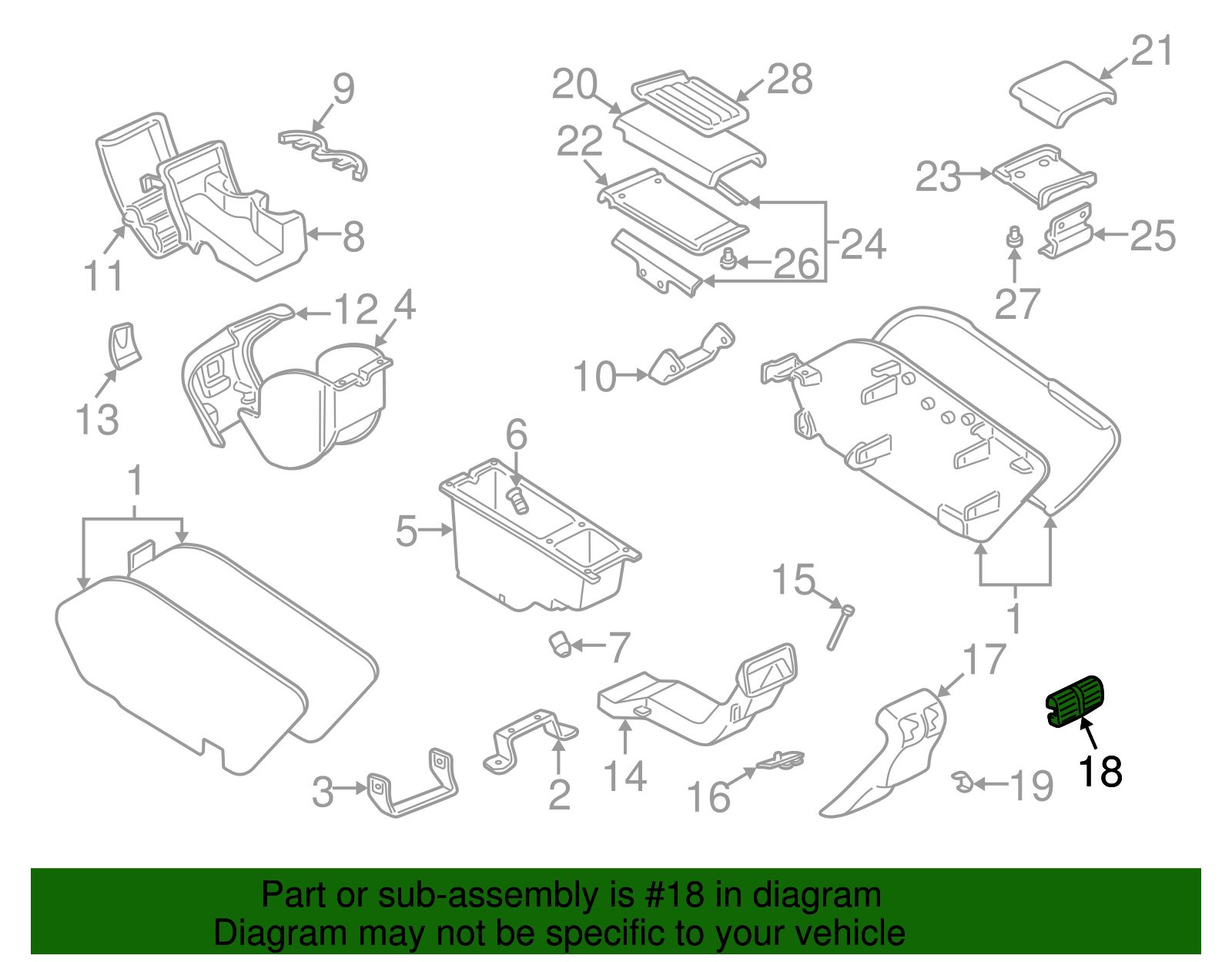 Air Outlet - GM (25659874)