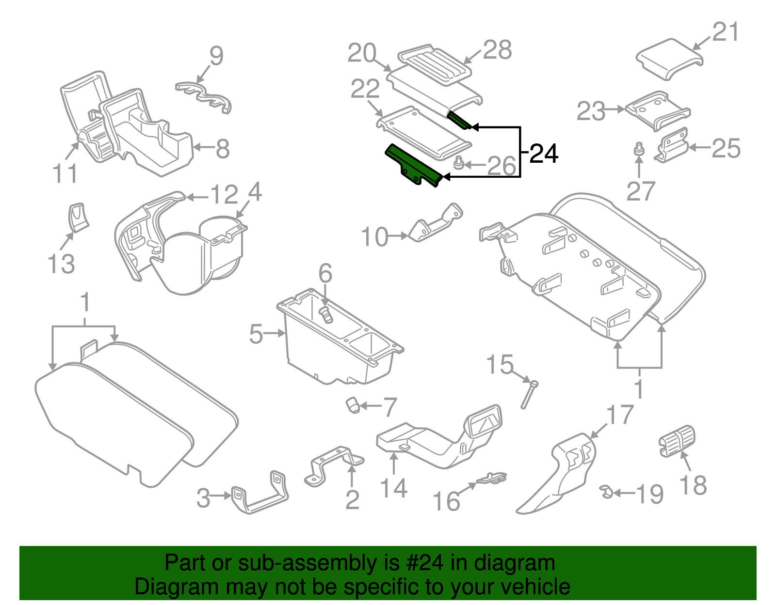 Lid Hinge - GM (25666377)