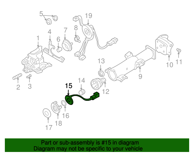 19952004 GM Steering Wheel Position Sensor 26064468