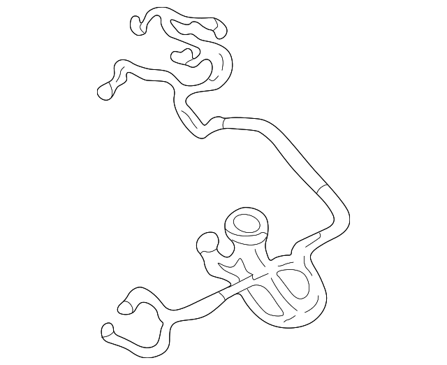 Harness Assembly, Heater & A/C Control Vac - GM (52478893)