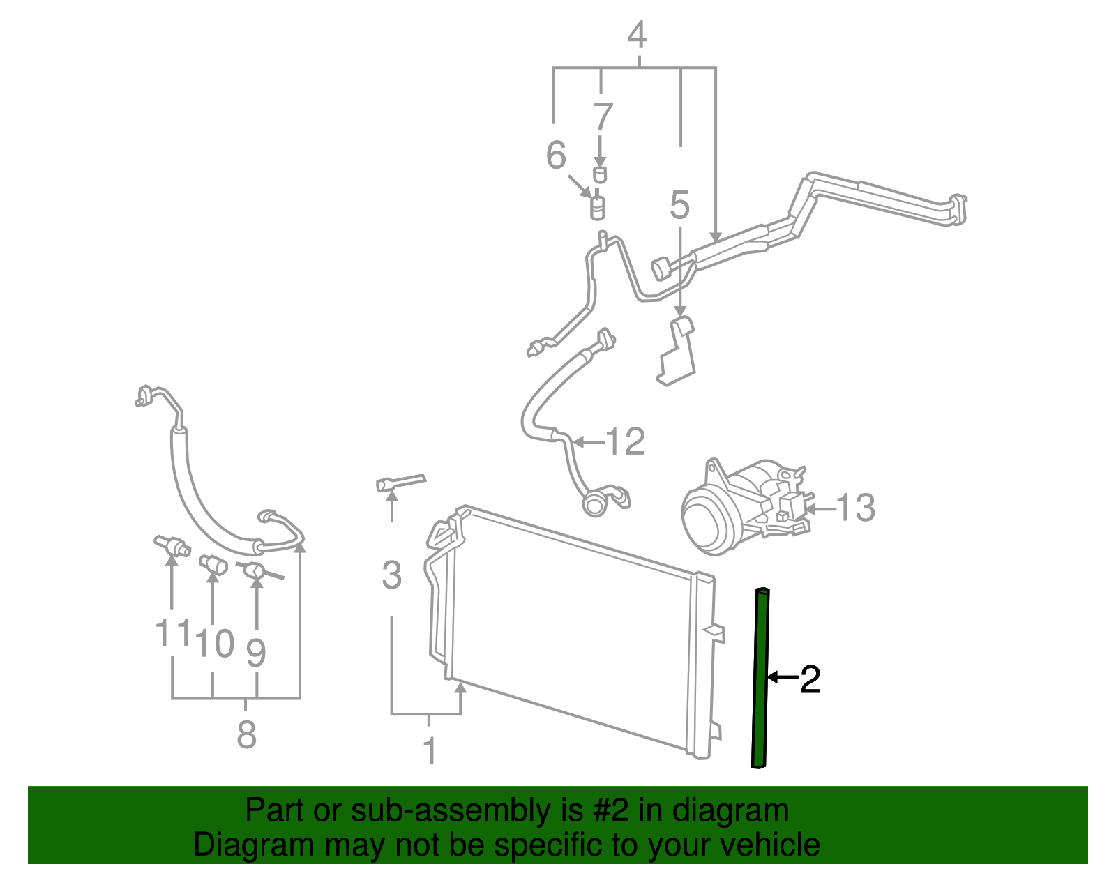 Side Seal - Buick (25769575)
