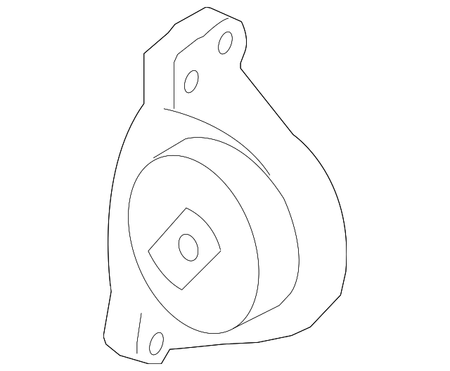 20082009 GM Rear Transmission Mount 25979415