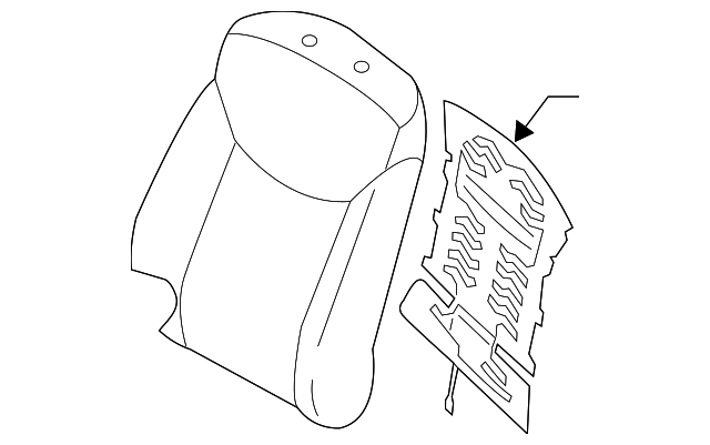 Rear Genuine Hyundai 89700-0W640-MW3 Seat Headrest Assembly Rear Genuine Hyundai 89700-0W640-MW3 Seat Headrest Assembly