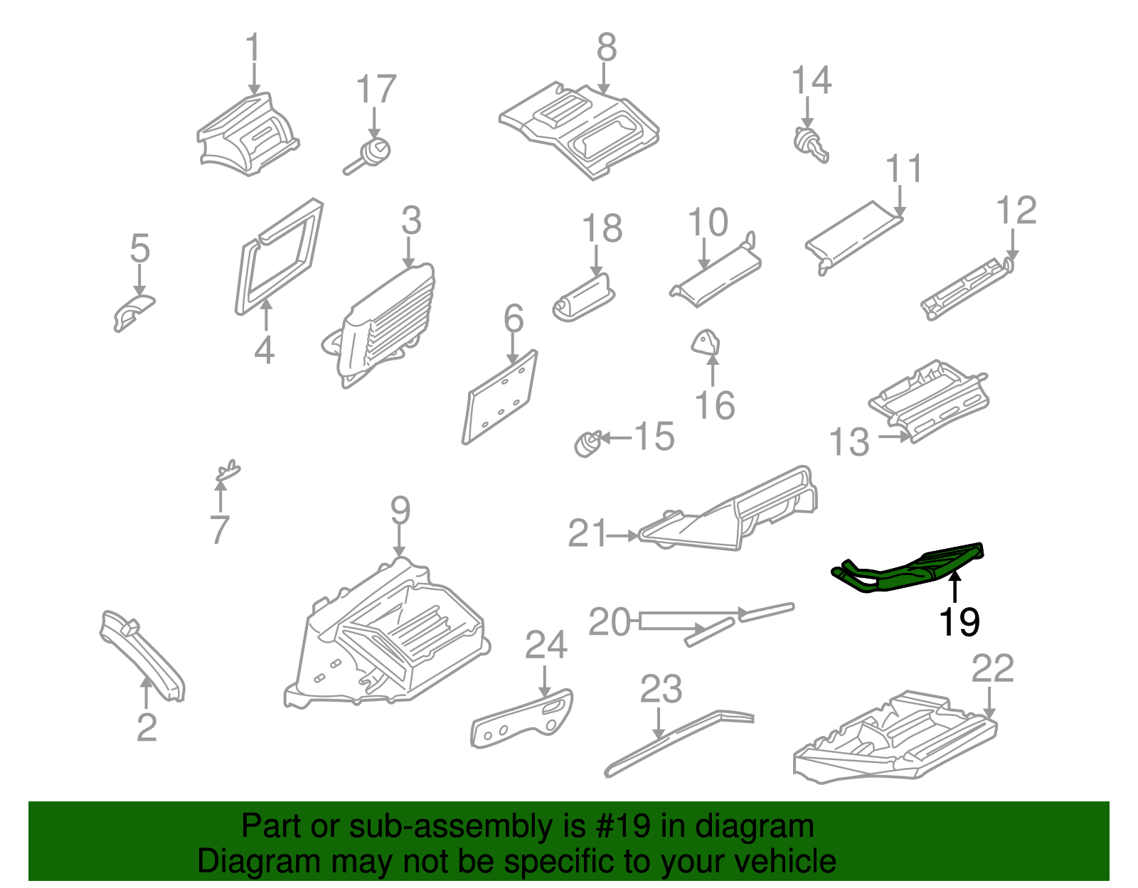 Core Assembly, Heater - GM (89018432)
