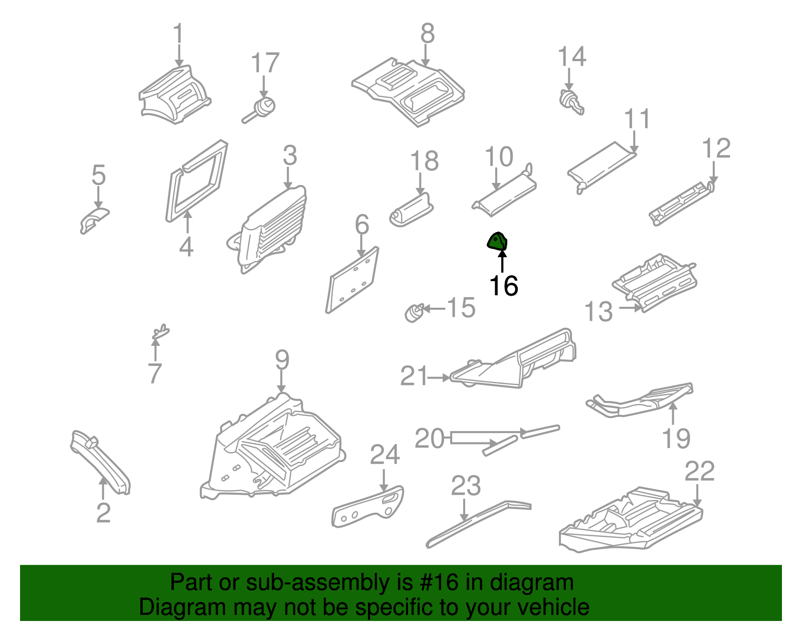 Temperature Valve Actuator Assembly - GM (89018681)
