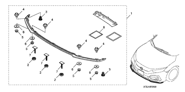 Honda civic store oem parts