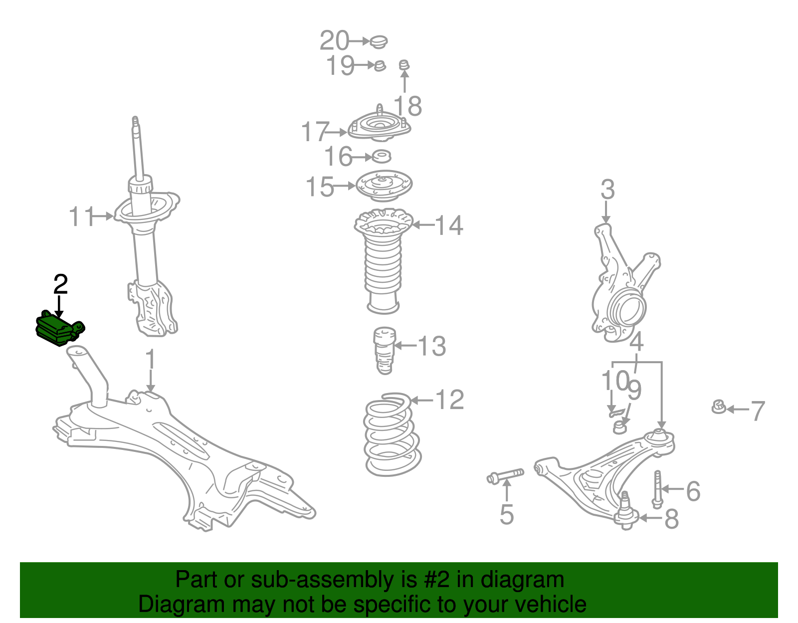 Damper - Scion (51227-52010)