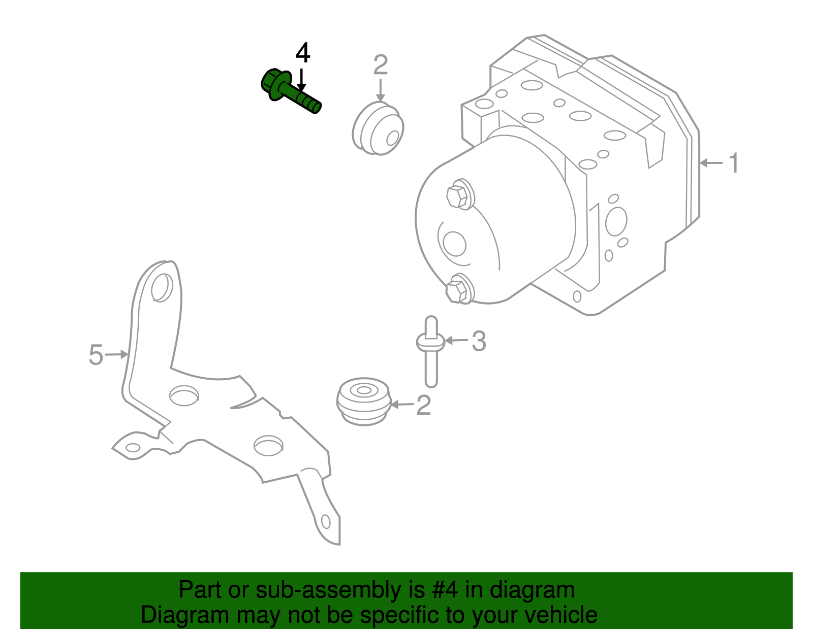 Multi-Purpose Bolt - GM (96665819)