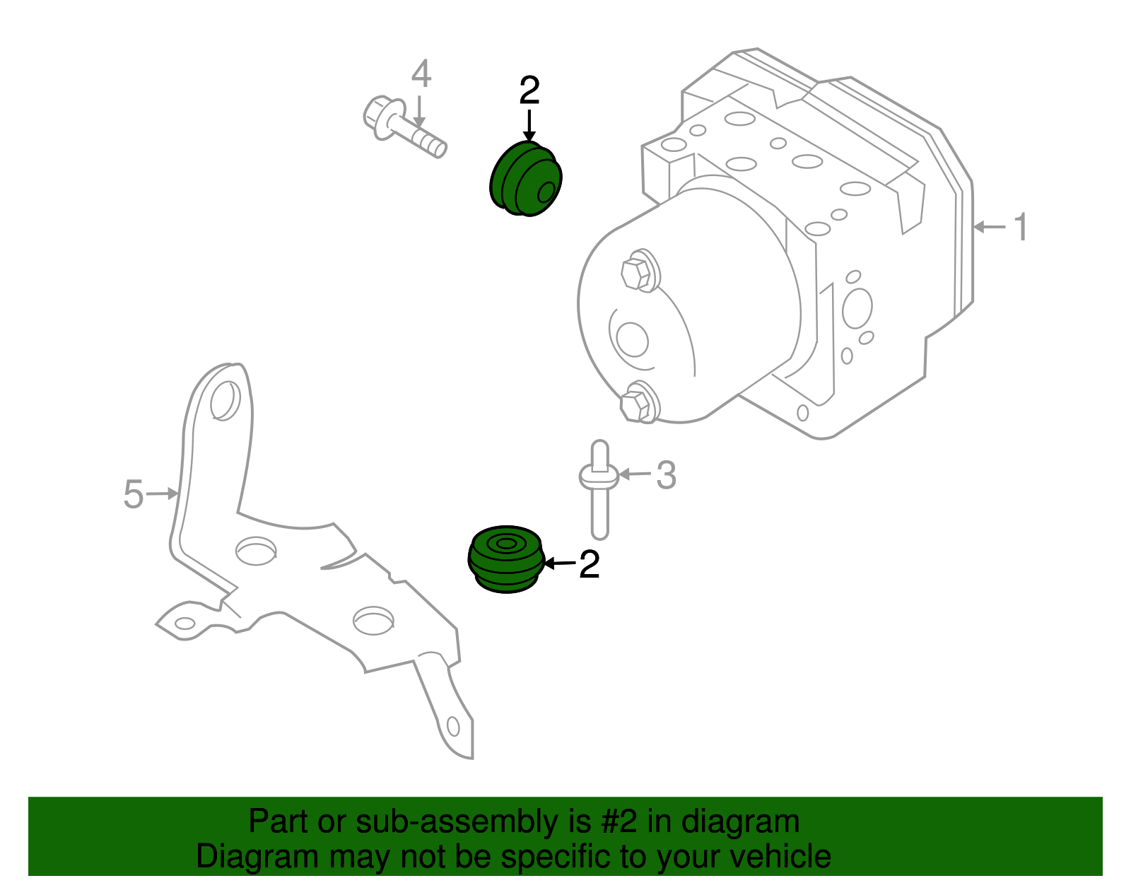 Multi-Purpose Nut - GM (96806333)
