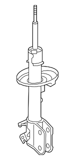 51605TK8A04 - Chassis: SHOCK ABSORBER UNIT, R. FR. for Honda: Odyssey Image