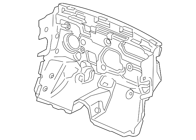 Interior Dash Panel Sound Barrier - GM (95437859)