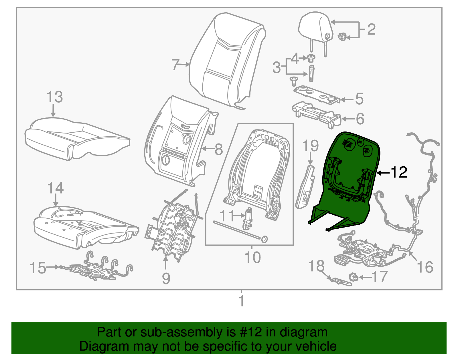 F Panel - Cadillac (84153237)