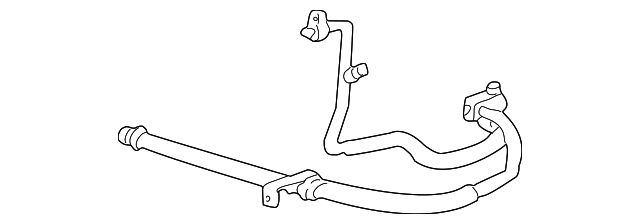 Motorcraft™ A/C Refrigerant Suction Hose - Ford (YF-3239)