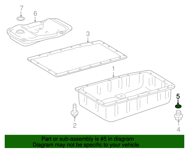 3517830010 Trans Pan Gasket 19922020 Lexus My L Parts