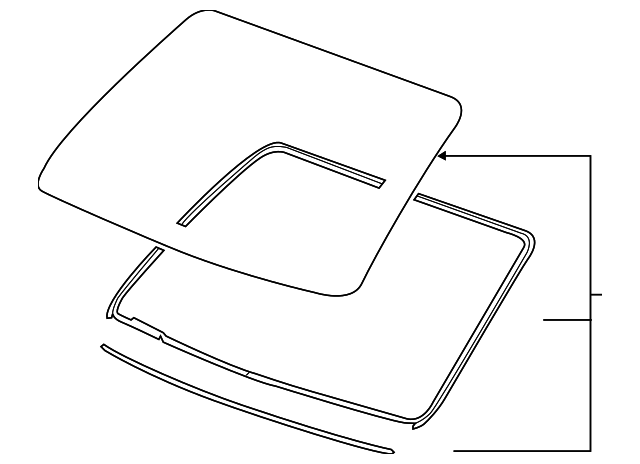 Windshield - GM (84449038)