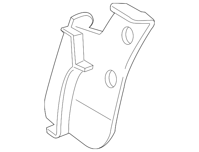 Splash Guard - Ford (YL8Z-16A550-BB)