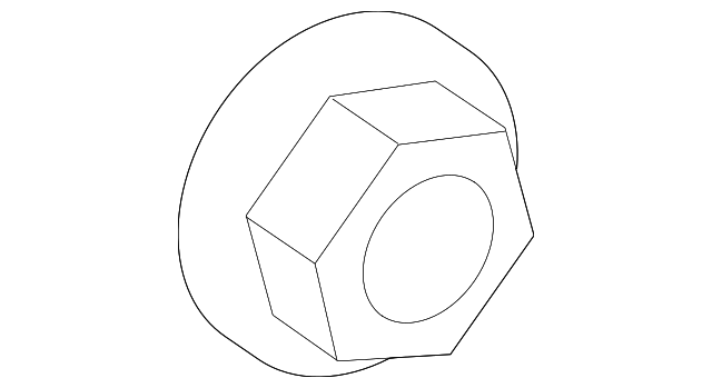 Frame Nut - Toyota (90179-05118)