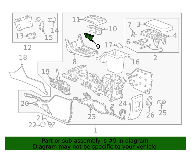 84160718 GM Automatic Transmission Control Gear Indicator GM Parts Store