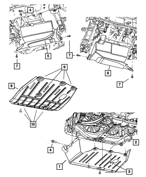 Under Body Protection for 2012 Jeep Compass #0