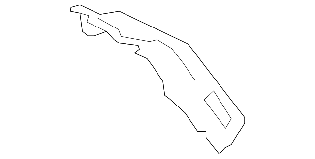 Rear Pillar Upper Reinforced 7P6-809-072