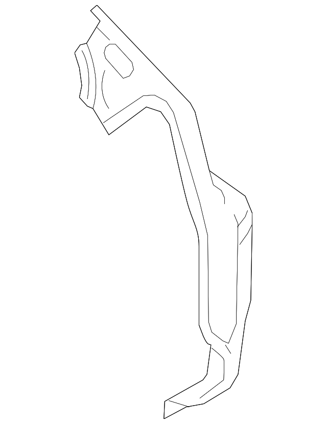 Lower Pillar Lower Reinforced 7P6-809-695