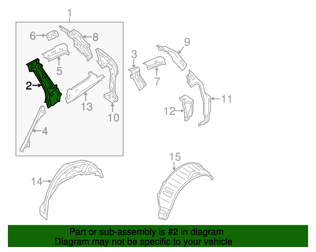 Front Pillar 7P0-809-990